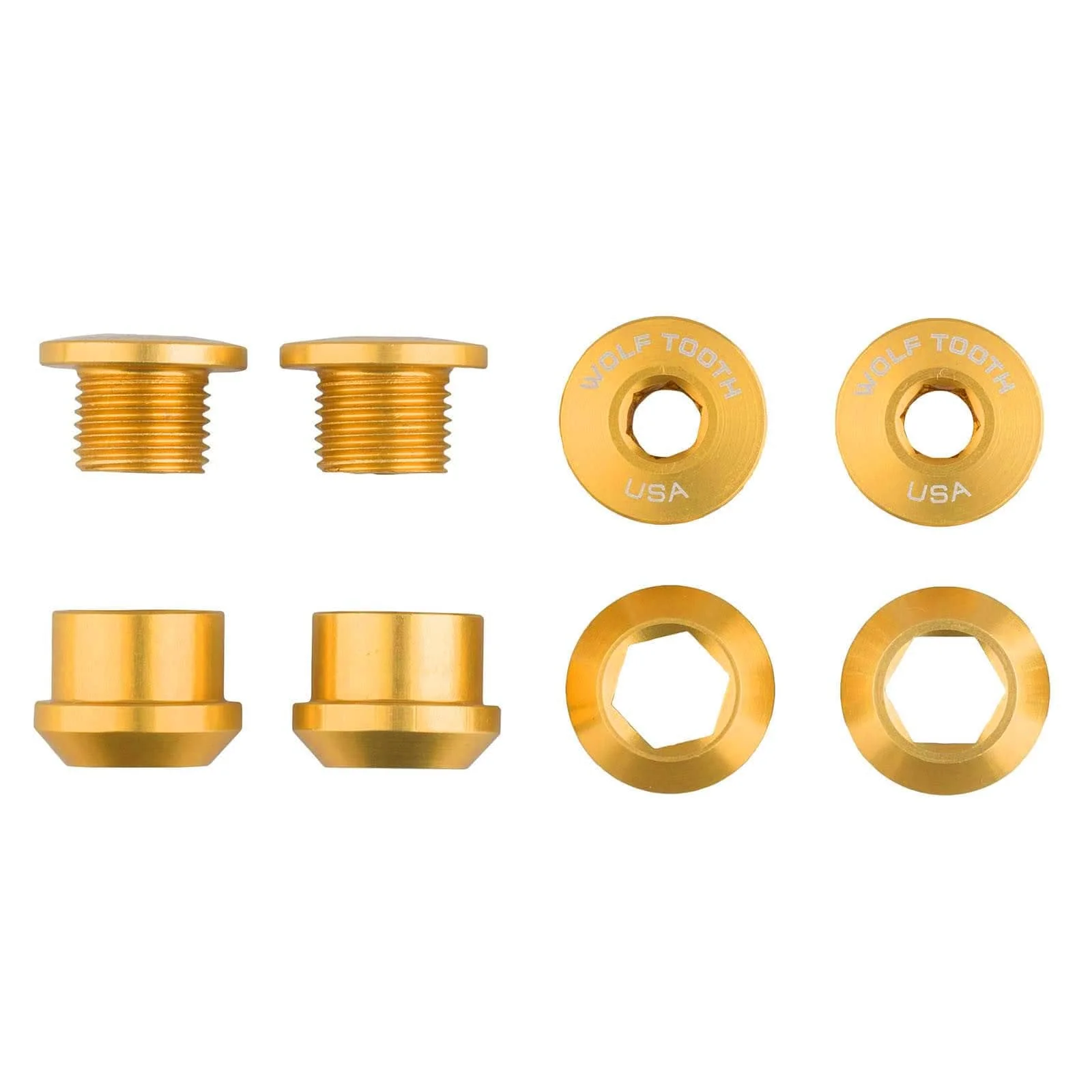 Set of 4 Chainring Bolts+Nuts for 1X - Image 7
