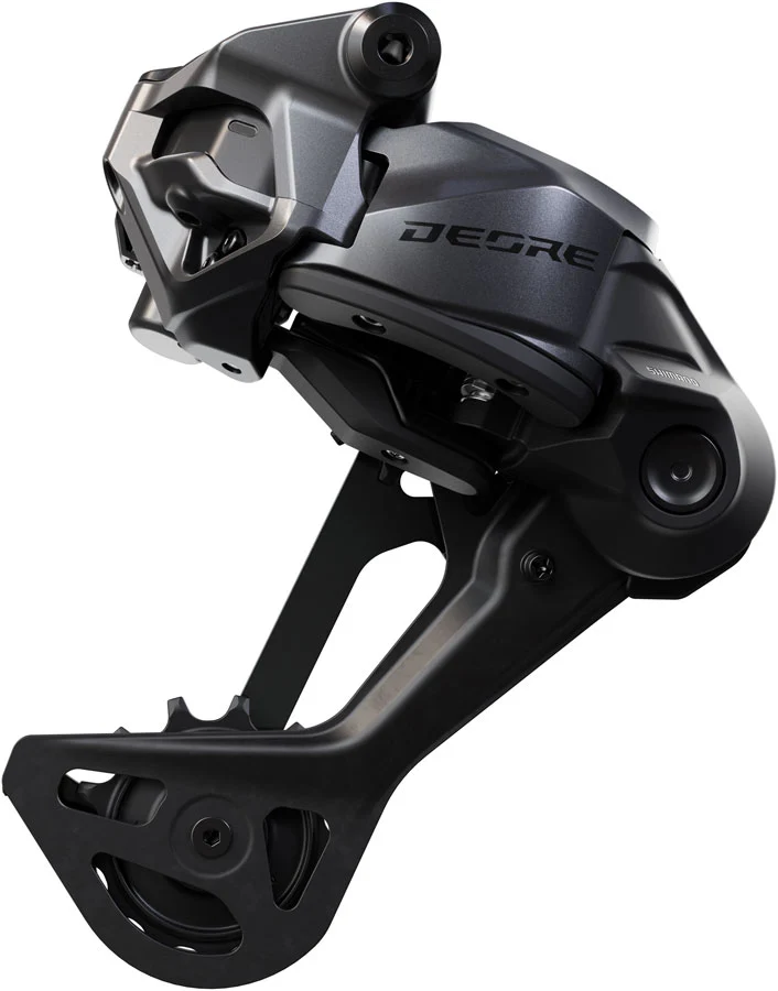 Shimano Deore RD-M6260-11L Di2 Rear Derailleur - 11-Speed Long Cage Shadow ES Wired Power For E-Bike Only BLK/Gray