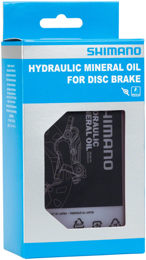Shimano Mineral Oil Disc Brake Fluid - 500ml - Image 2