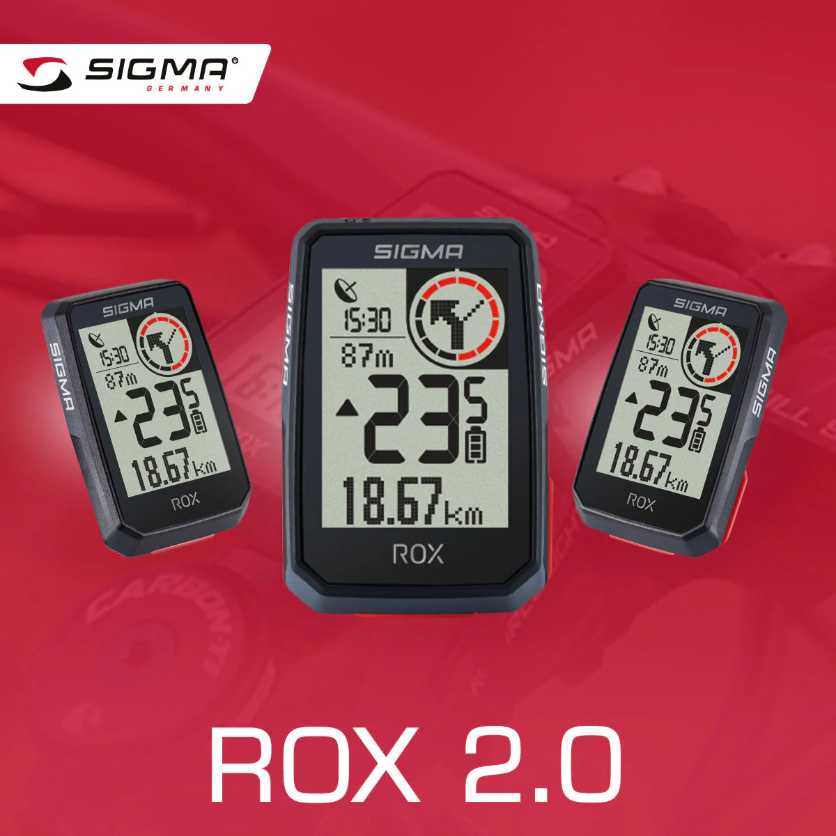 SIGMA GPS Bike Computer - ROX 2.0 Black - Image 3