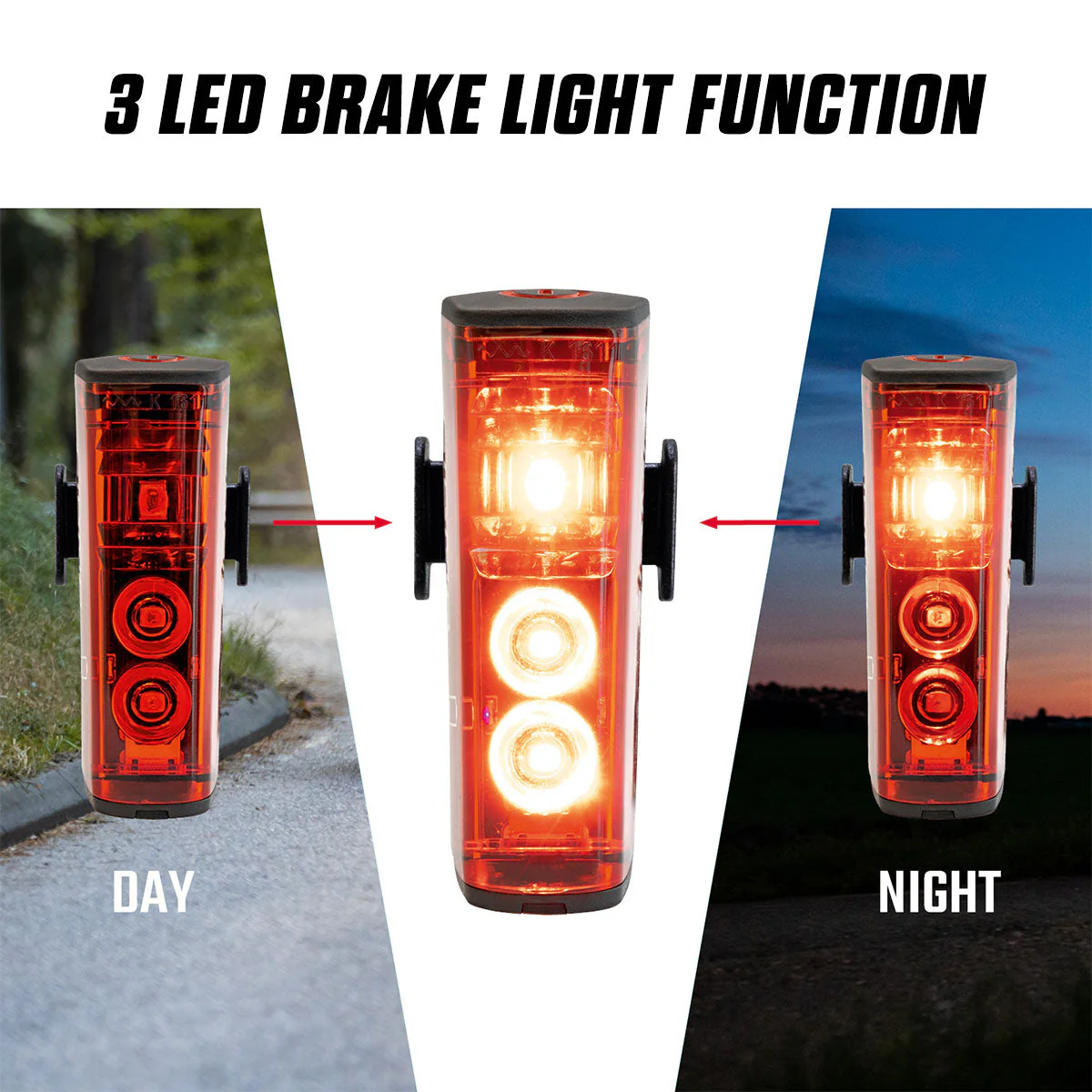 SIGMA Light - BLAZE FLASH, Rear Light w/ Brake Light - Image 7