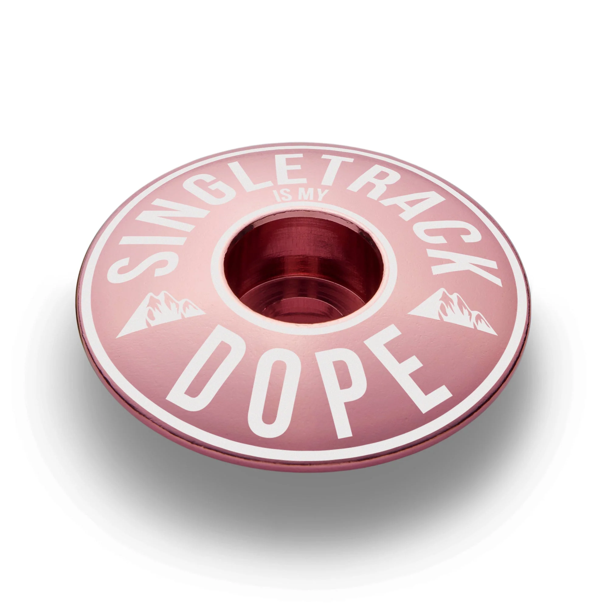 Singletrack Is My Dope Bicycle Headset Cap - Image 11