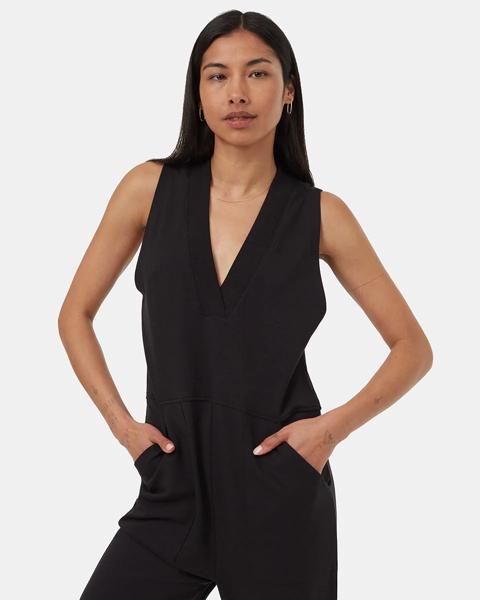 SoftTerry Light V-Neck Jumpsuit - Image 4