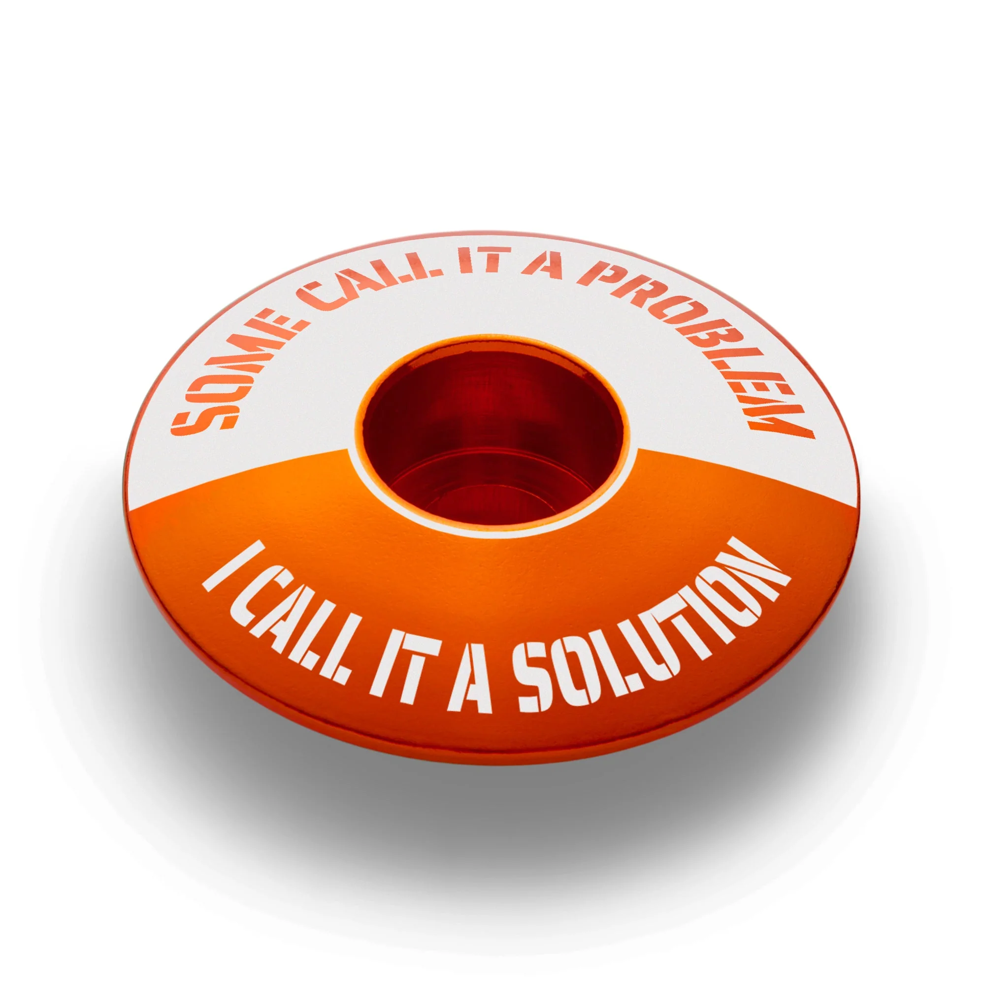 Some Call It A Problem I Call It A Solution Bicycle Headset Cap - Image 10