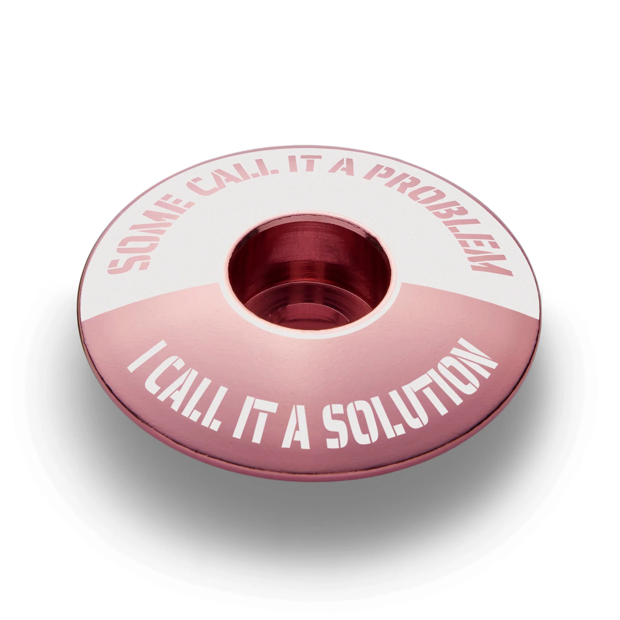 Some Call It A Problem I Call It A Solution Bicycle Headset Cap - Image 11