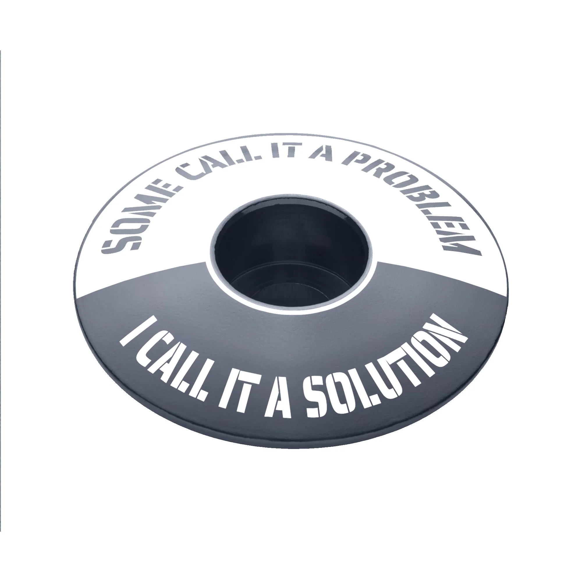 Some Call It A Problem I Call It A Solution Bicycle Headset Cap - Image 15