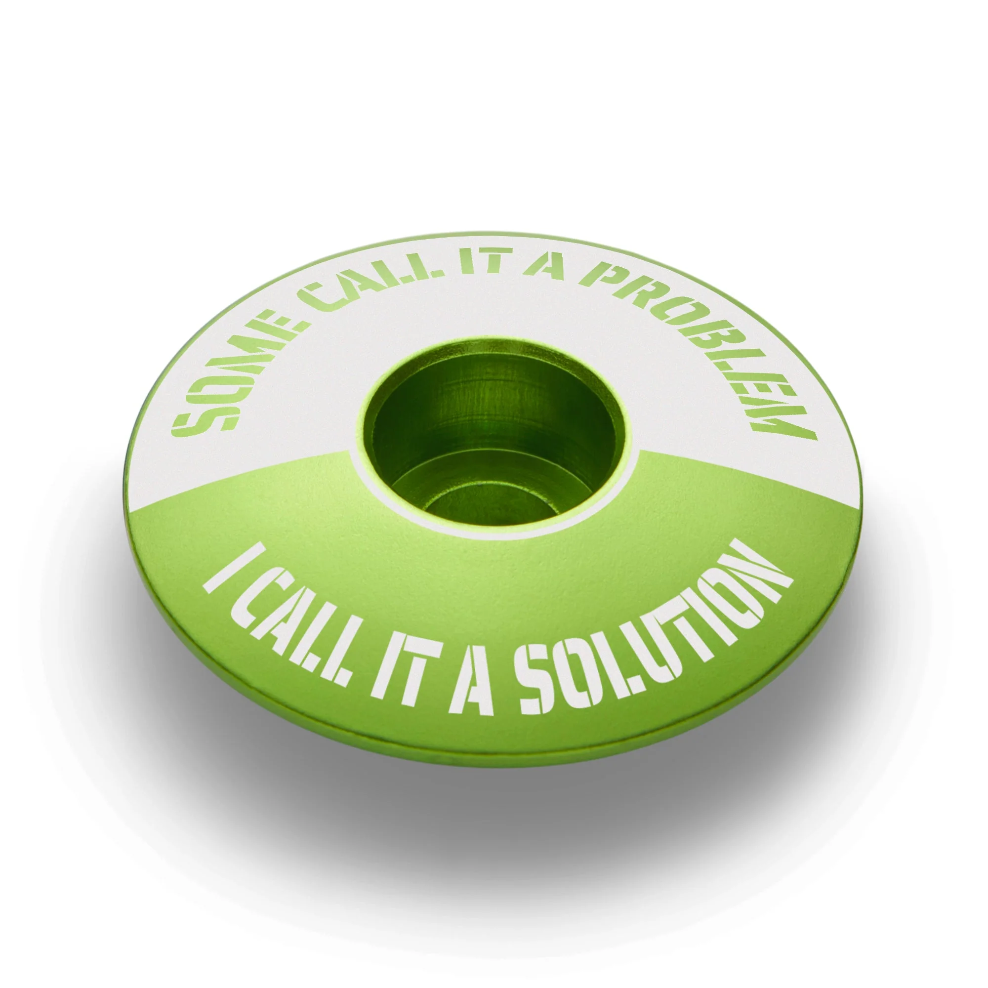 Some Call It A Problem I Call It A Solution Bicycle Headset Cap - Image 9