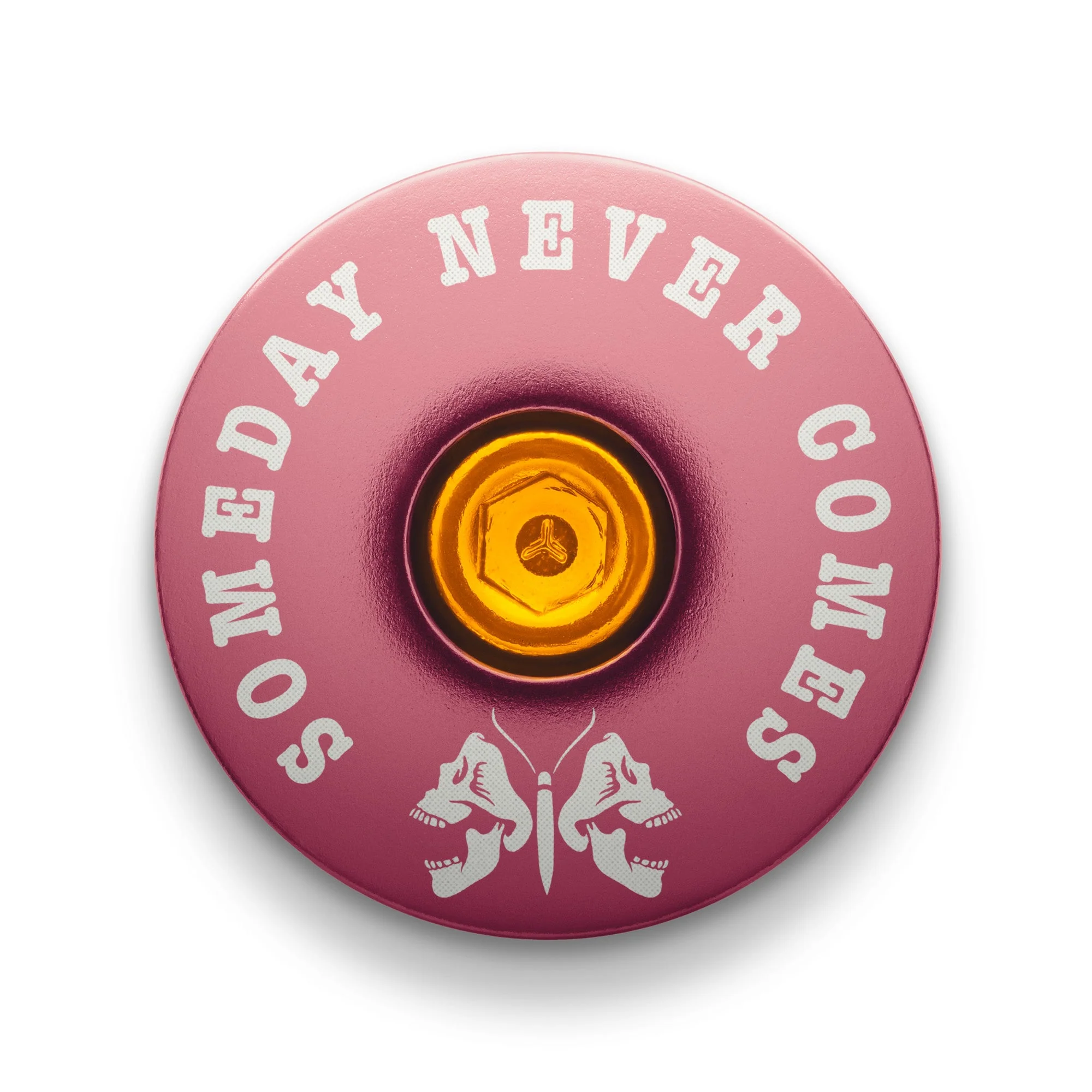 Someday Never Comes Custom Bicycle Headset Cap - Image 11
