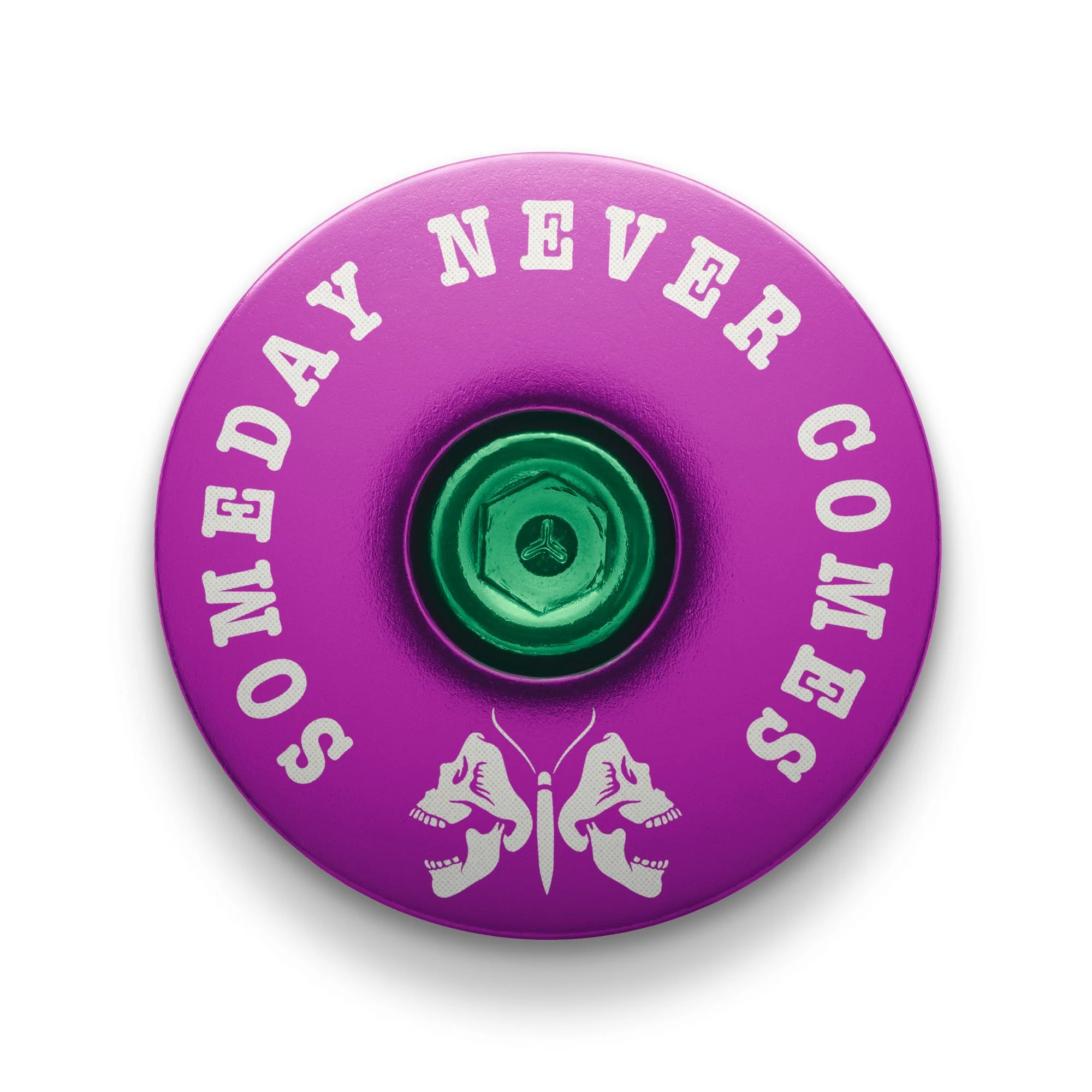 Someday Never Comes Custom Bicycle Headset Cap - Image 12