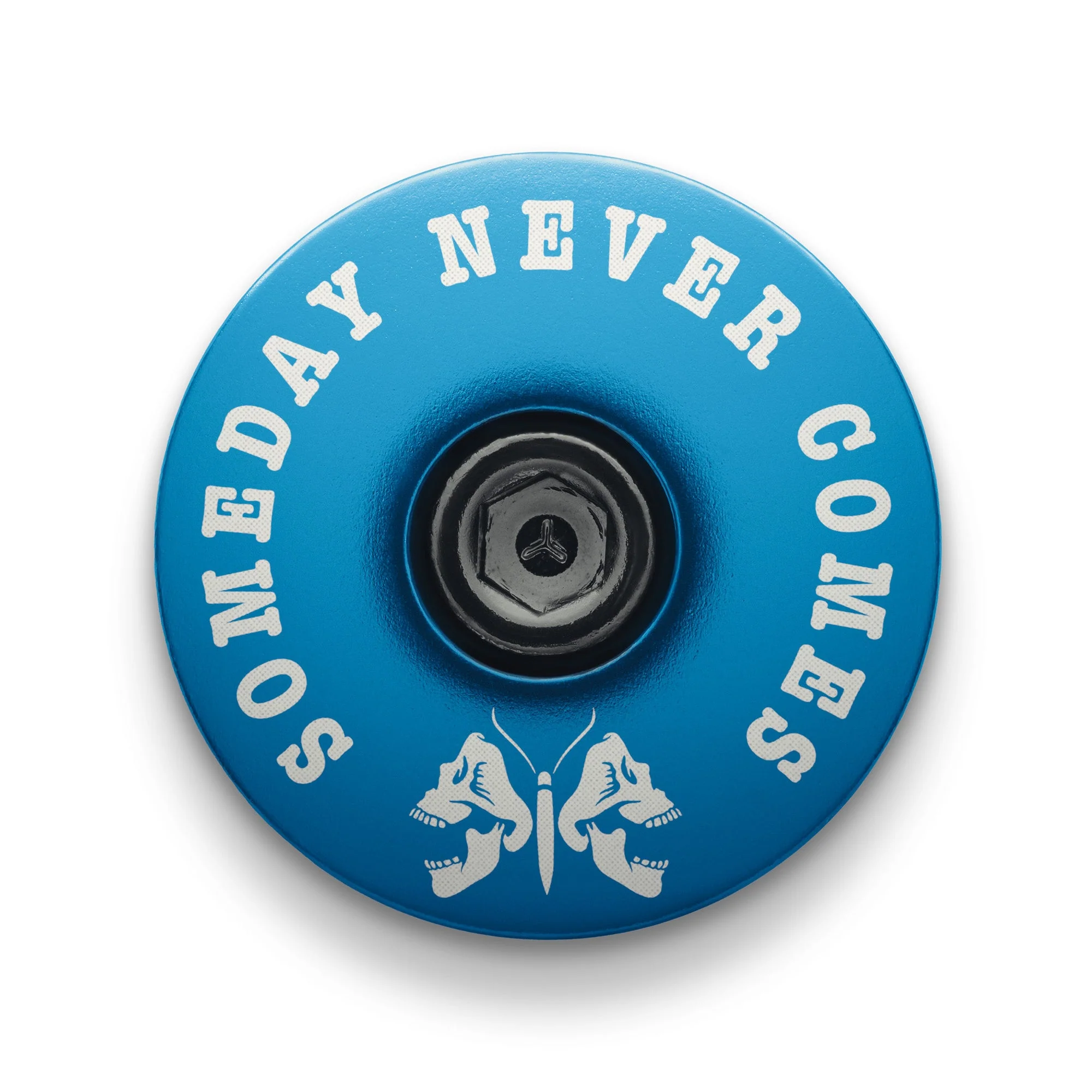 Someday Never Comes Custom Bicycle Headset Cap - Image 4