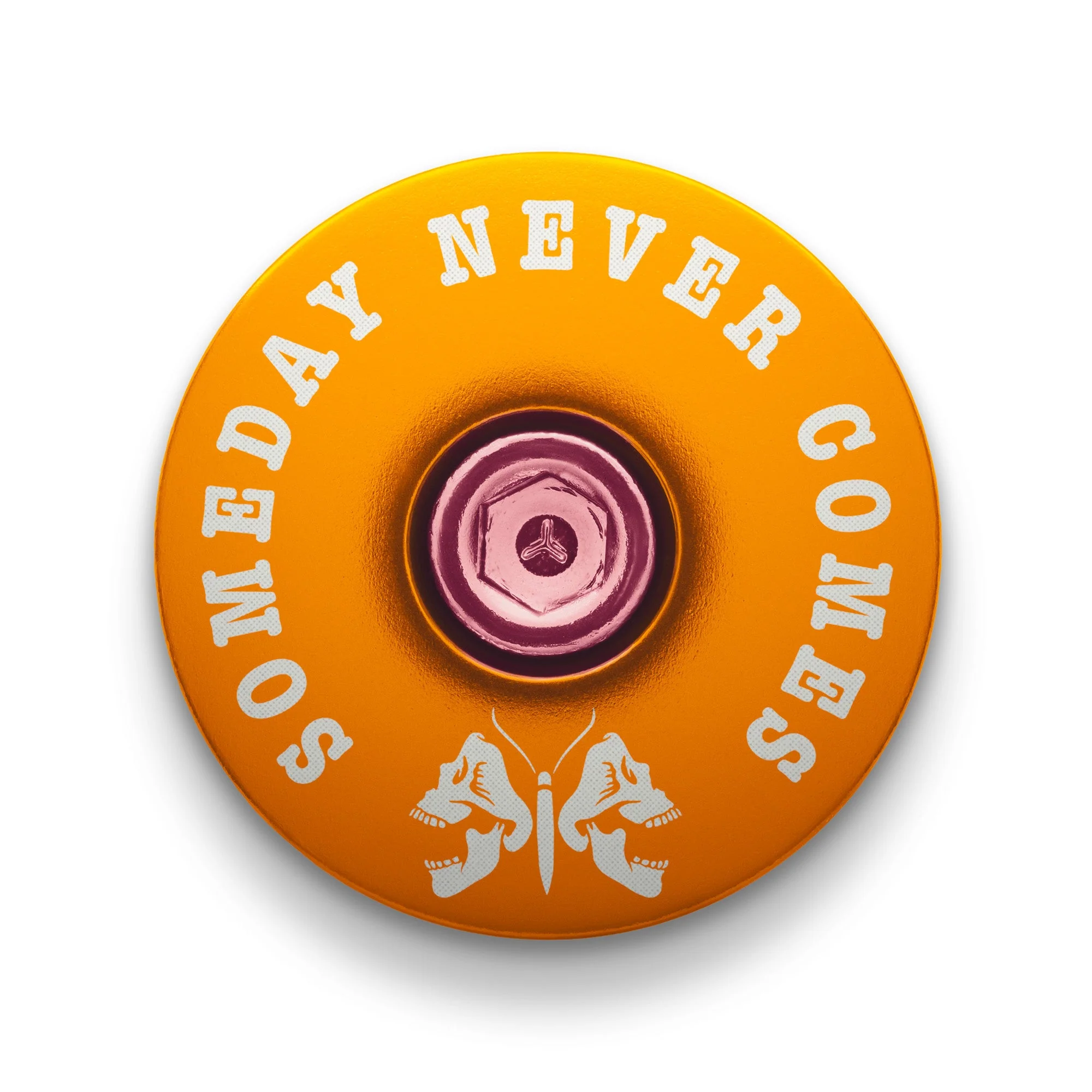 Someday Never Comes Custom Bicycle Headset Cap - Image 7