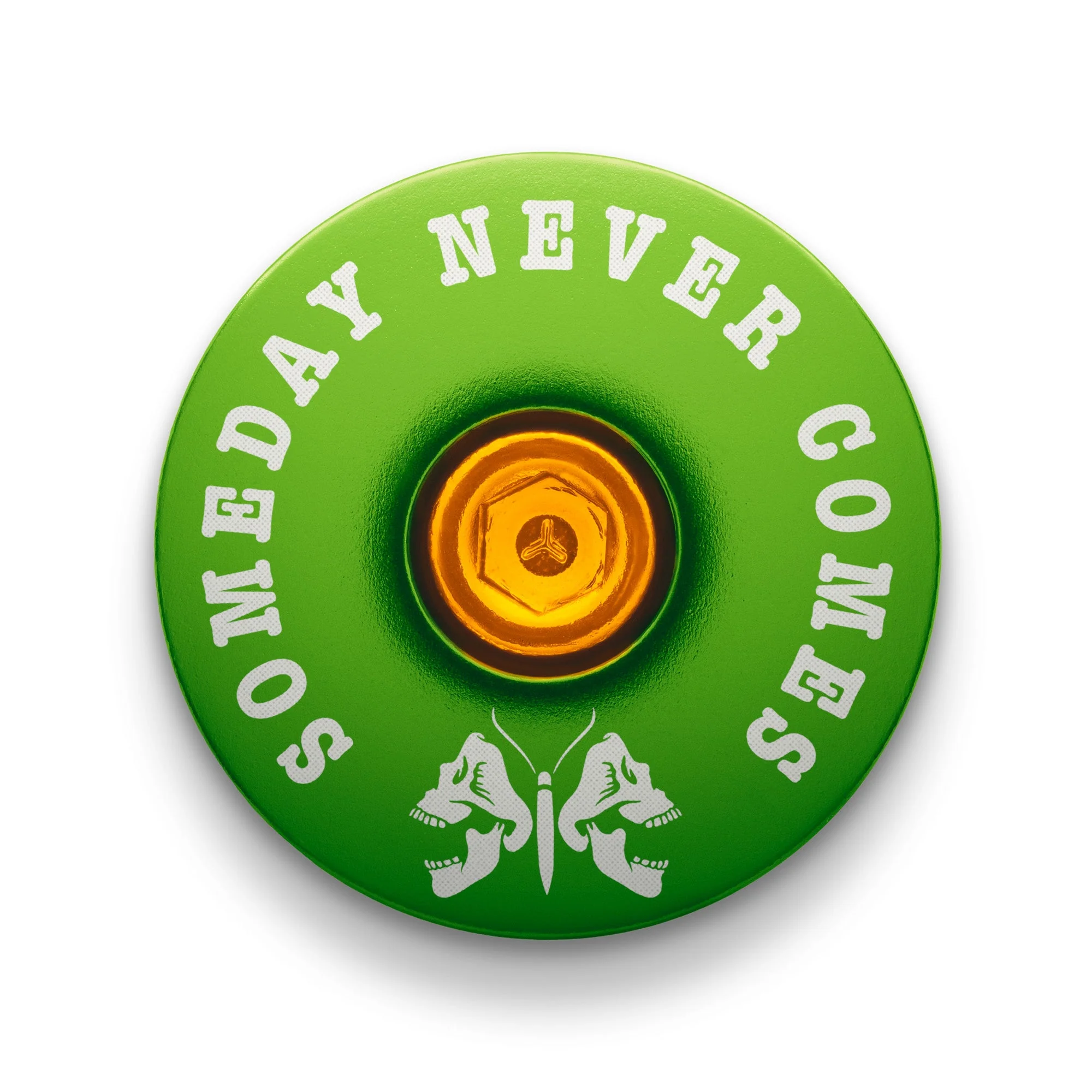 Someday Never Comes Custom Bicycle Headset Cap - Image 9