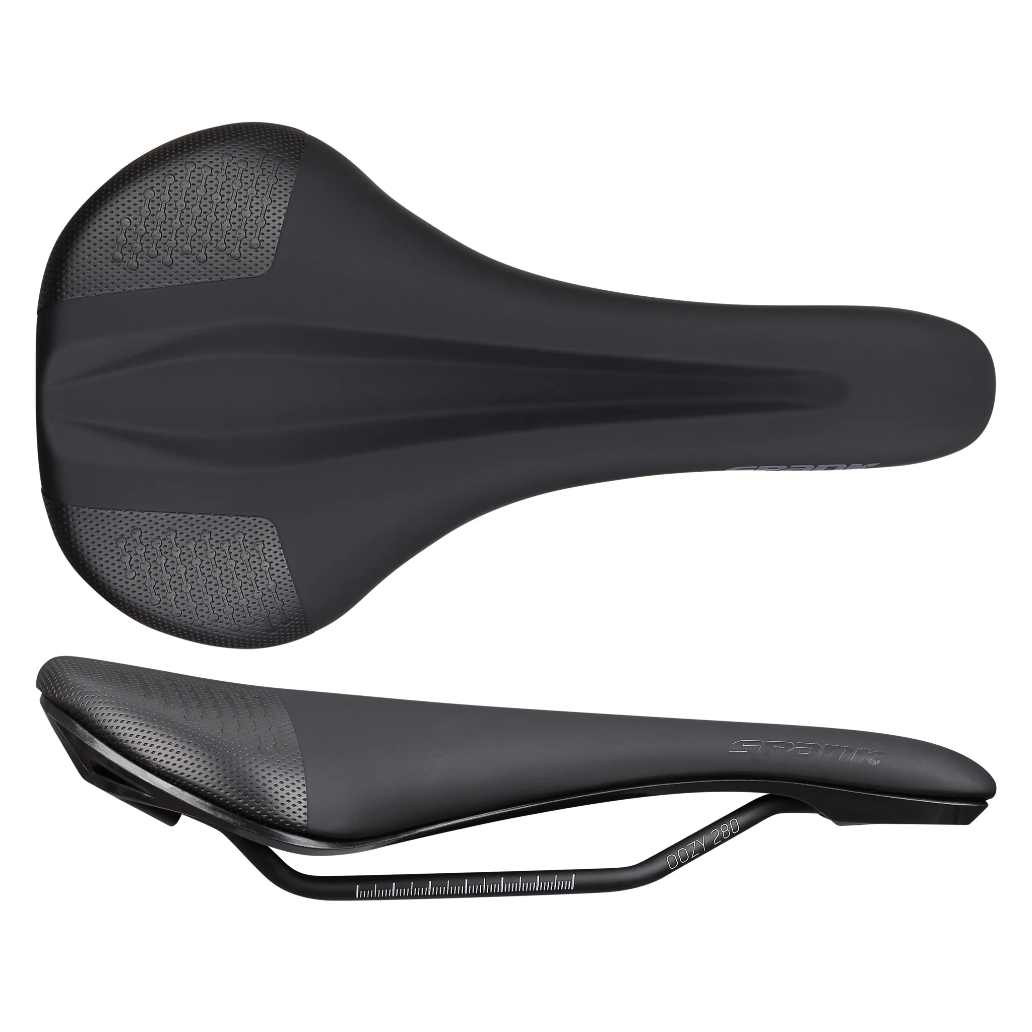 Spank Oozy 280 Saddle Black/Gray -