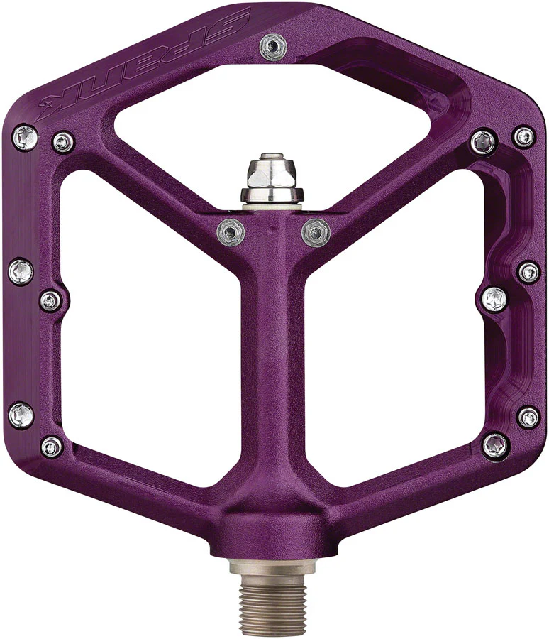Spank Oozy Pedals - Platform Aluminum 9/16" Purple - Image 2
