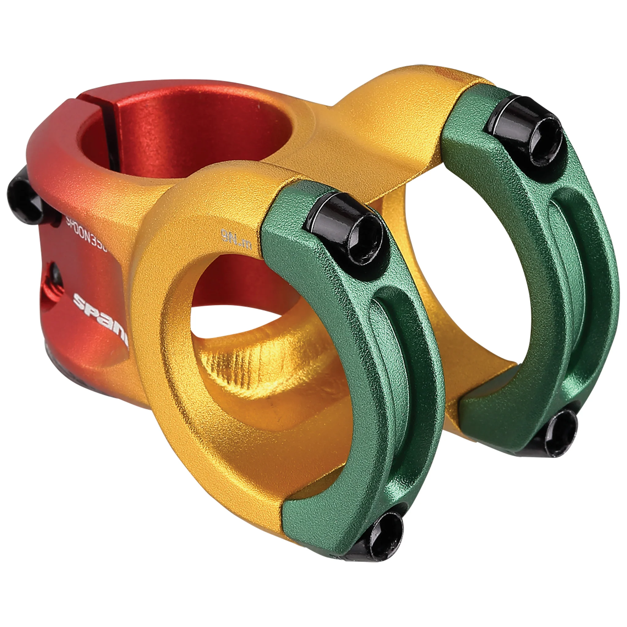 Spank Spoon 350 Stem (35.0) 0dx35mm - Rasta -