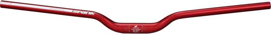 Spank Spoon 800 Handlebar - 31.8mm Clamp 800mm 40mm Rise Red