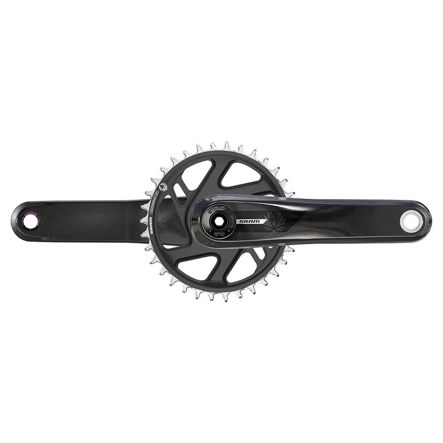 SRAM S150 Eagle Transmission B1 Crankset Speed: 12 BCD: Direct Mount SRAM 3 Bolt 32 Powerspline 175mm Black Boost