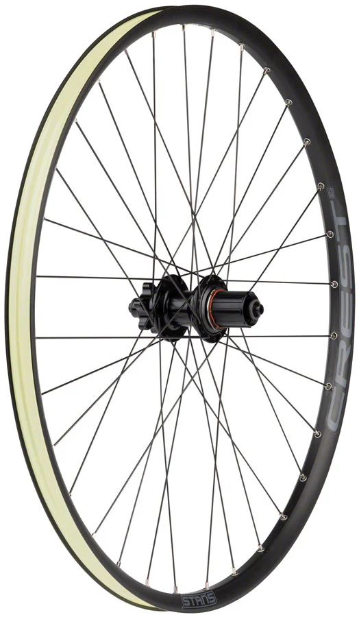 Stan's Crest S2 Rear Wheel - 27.5" QR x 135mm 6-Bolt HG11 32H - Image 2
