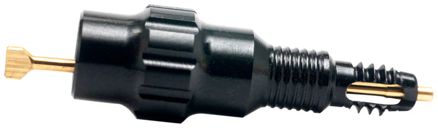 Stan's Tubeless Exo-Core Valve Stem Housing Kit - Alloy BLK Fits Universal+ Valves Pair