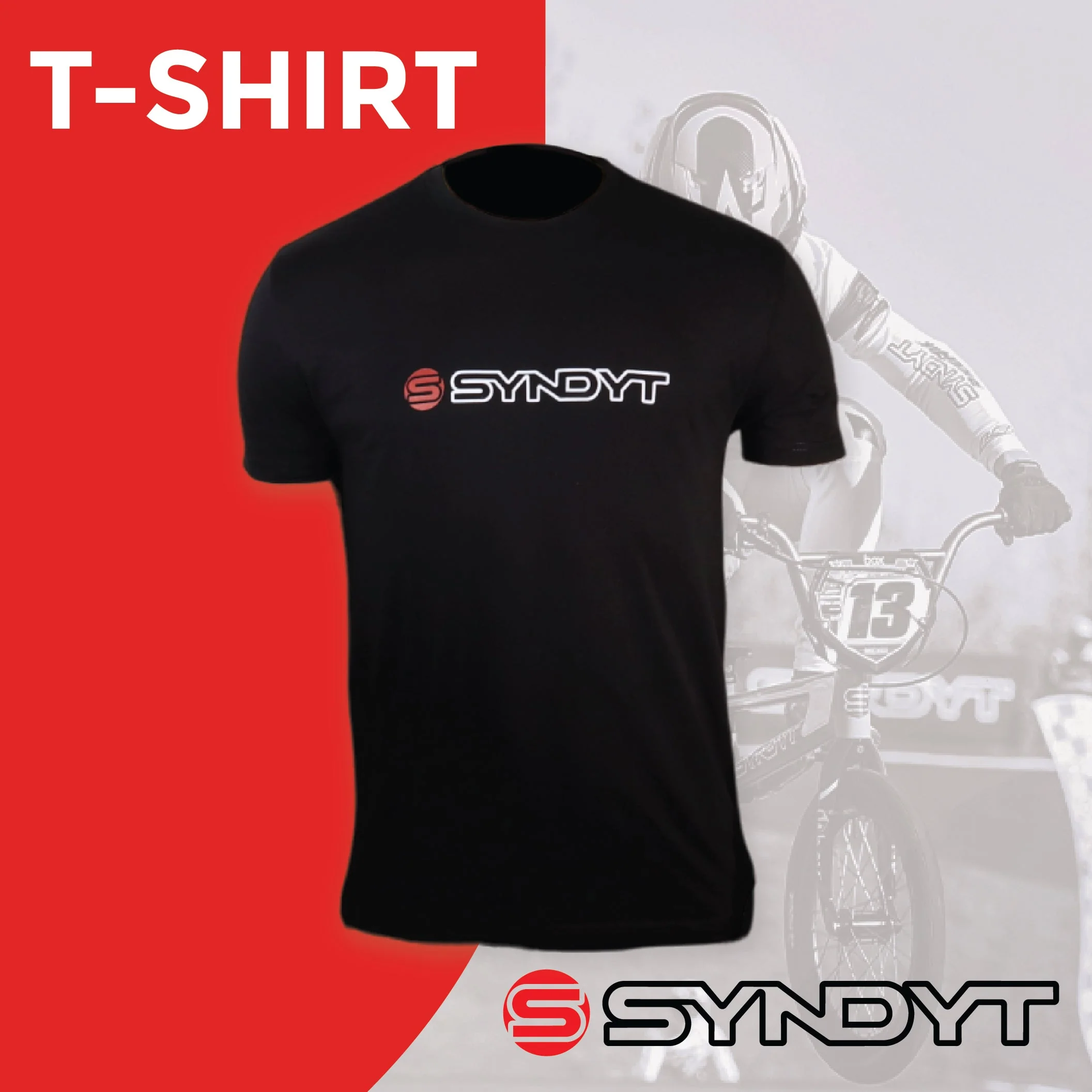 Syndyt Adult / Youth Short Sleeve T-Shirt Black - Image 4