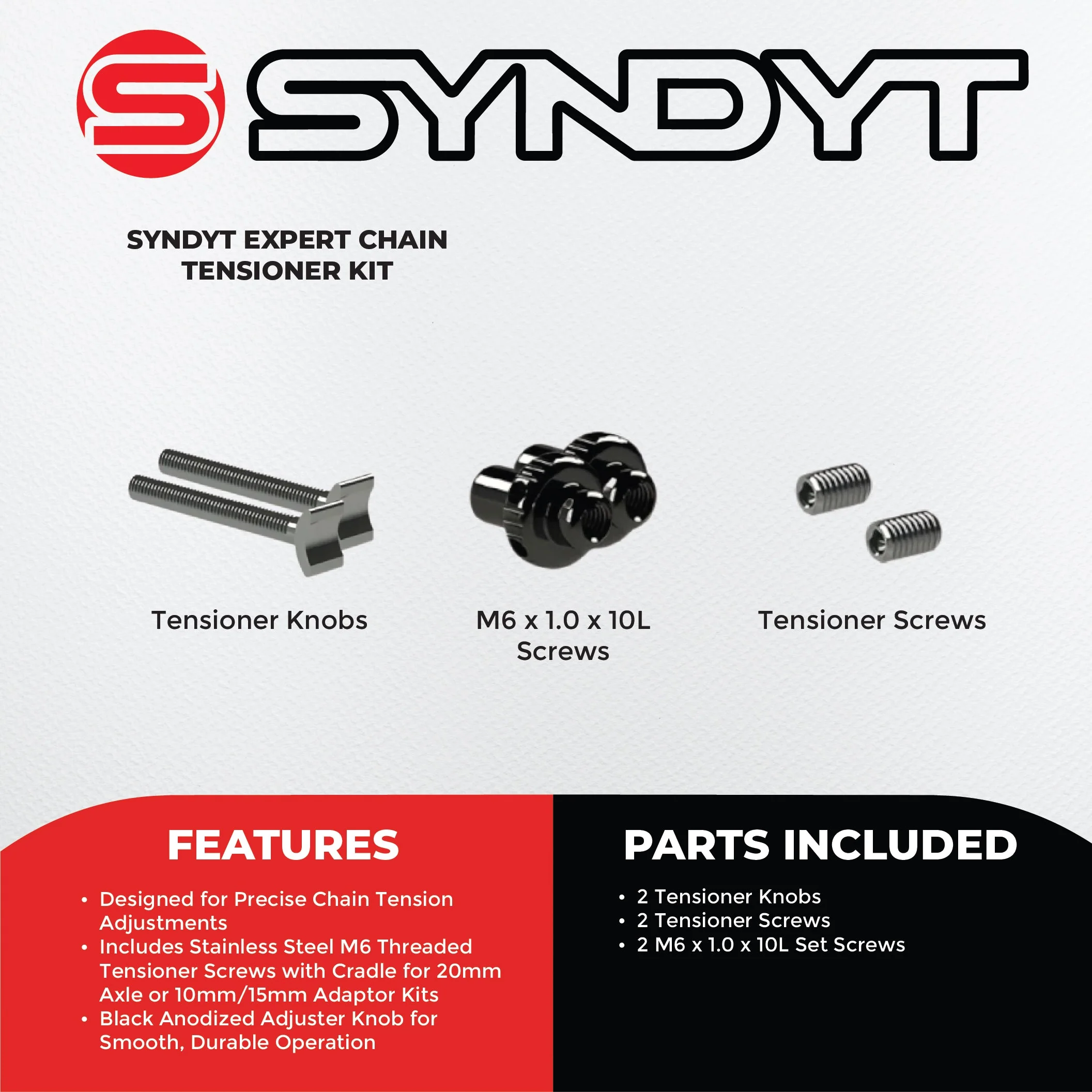Syndyt EX BMX Bike  Chain Tensioner Kit - Image 5