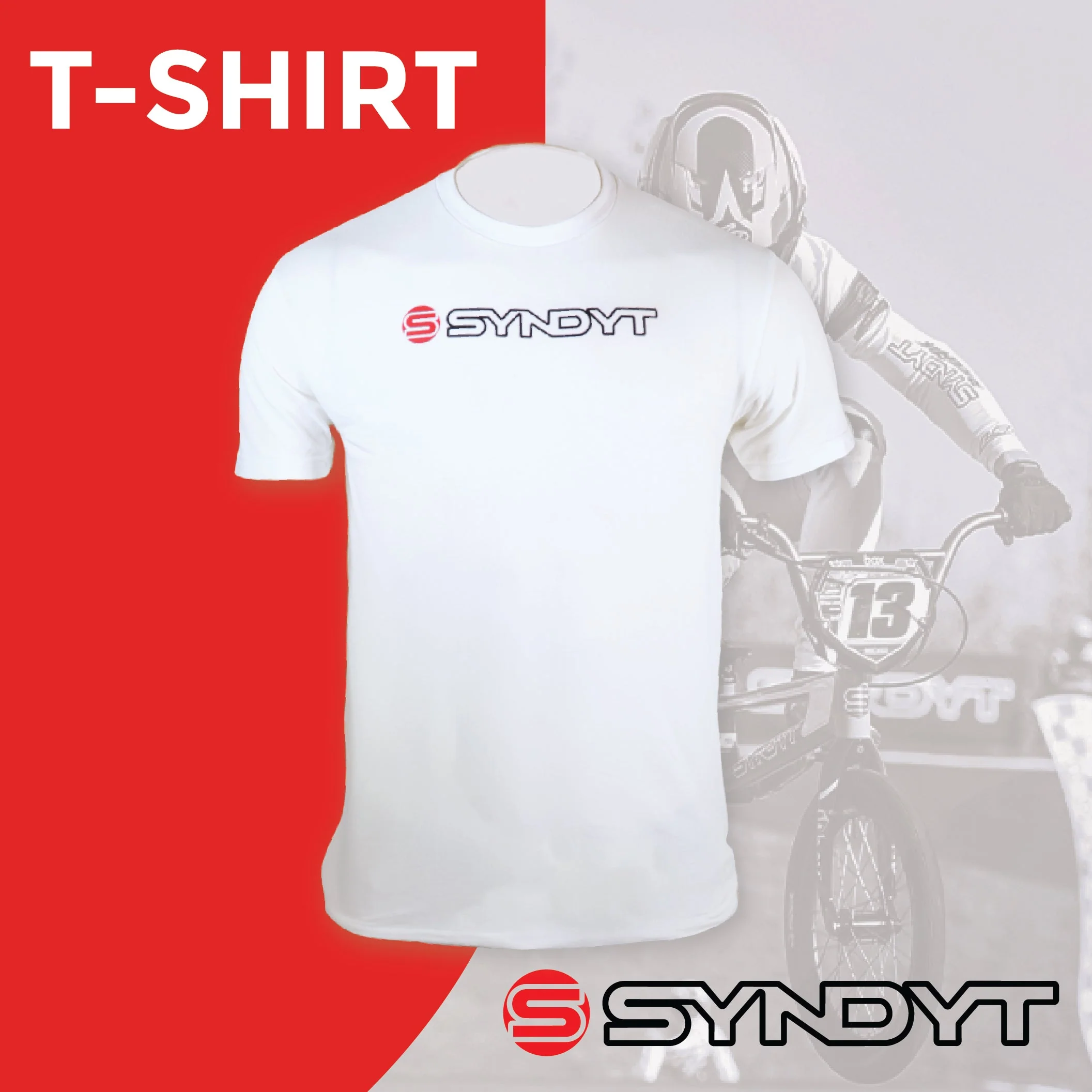Syndyt Short Sleeve Unisex T-Shirt White - Image 4