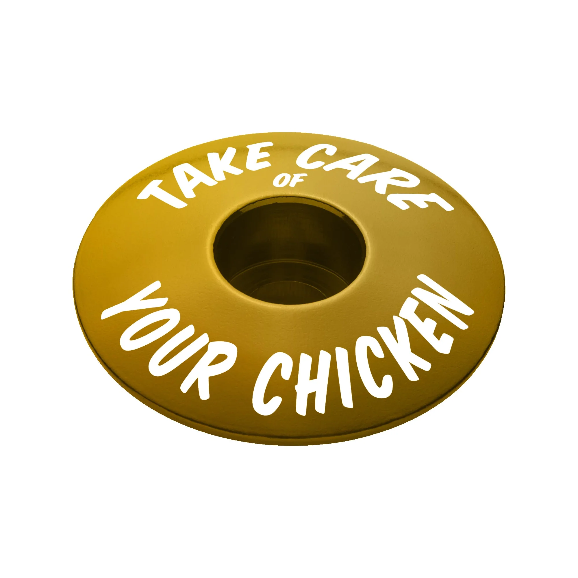 Take Care of Your Chicken Bicycle Headset Cap - Image 14