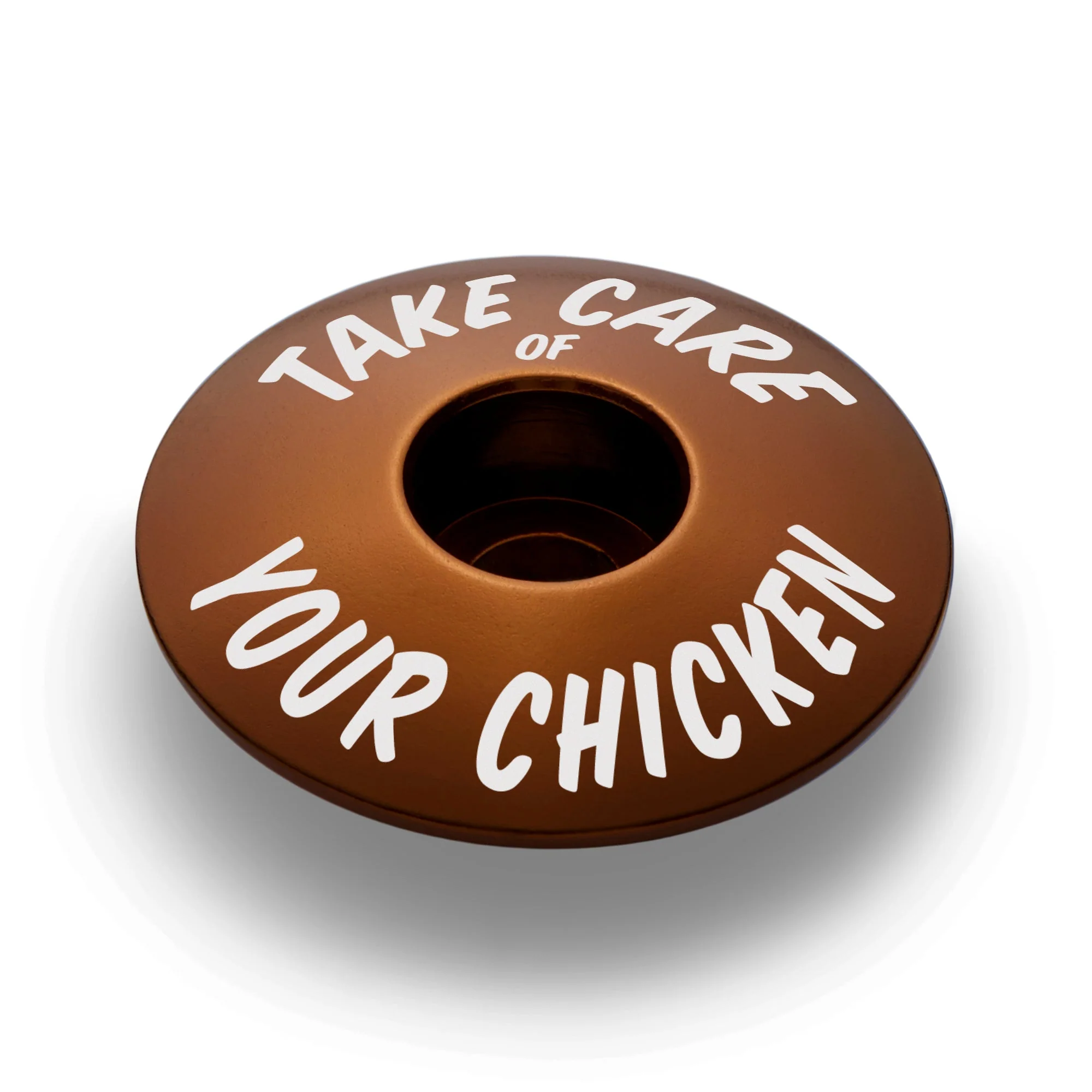 Take Care of Your Chicken Bicycle Headset Cap - Image 5