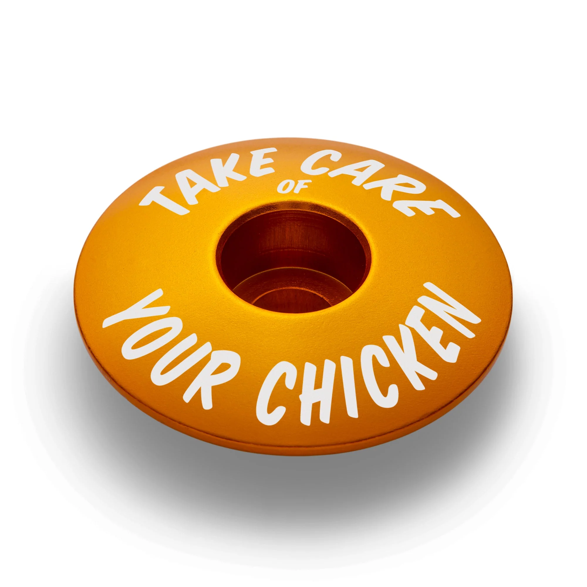 Take Care of Your Chicken Bicycle Headset Cap - Image 6