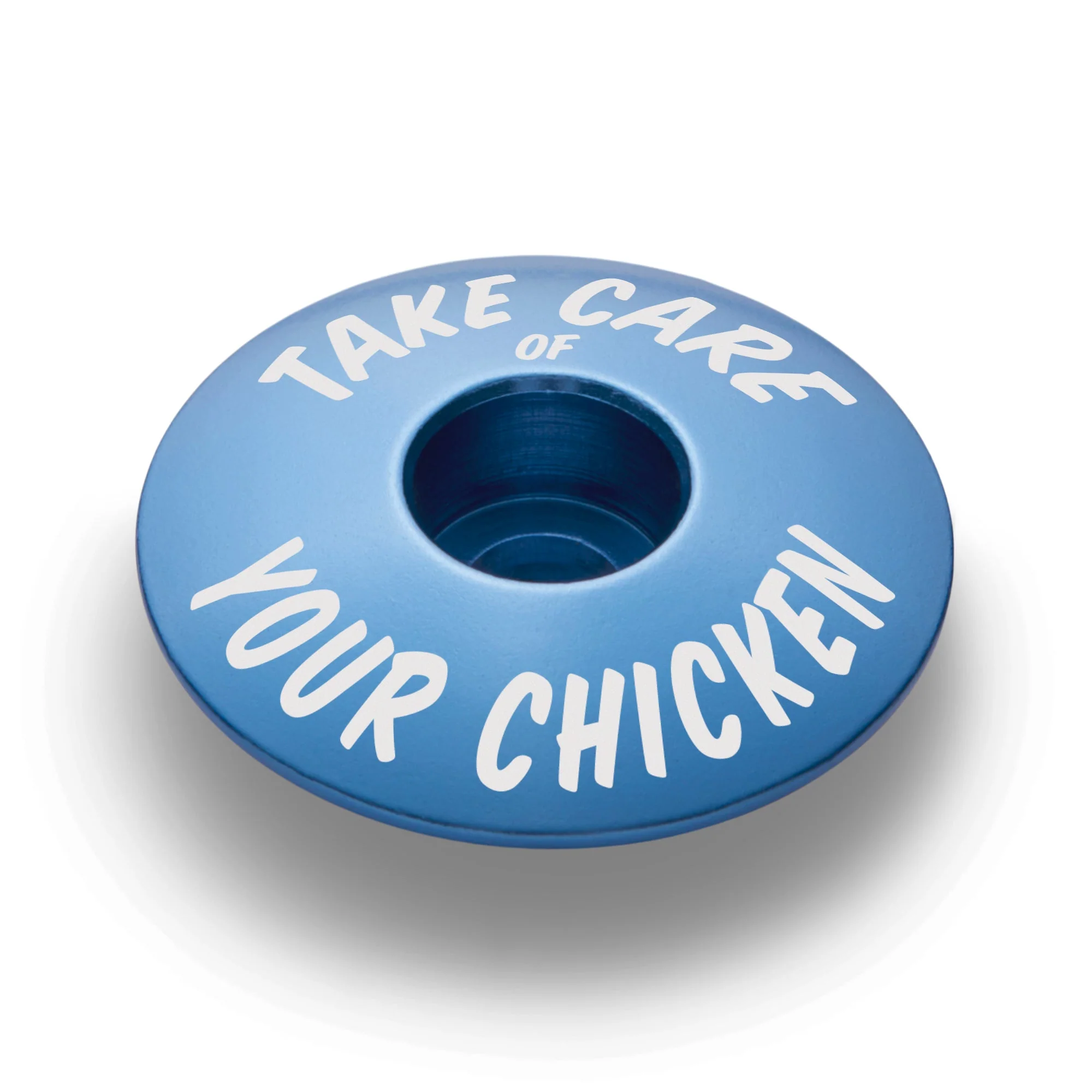 Take Care of Your Chicken Bicycle Headset Cap - Image 8