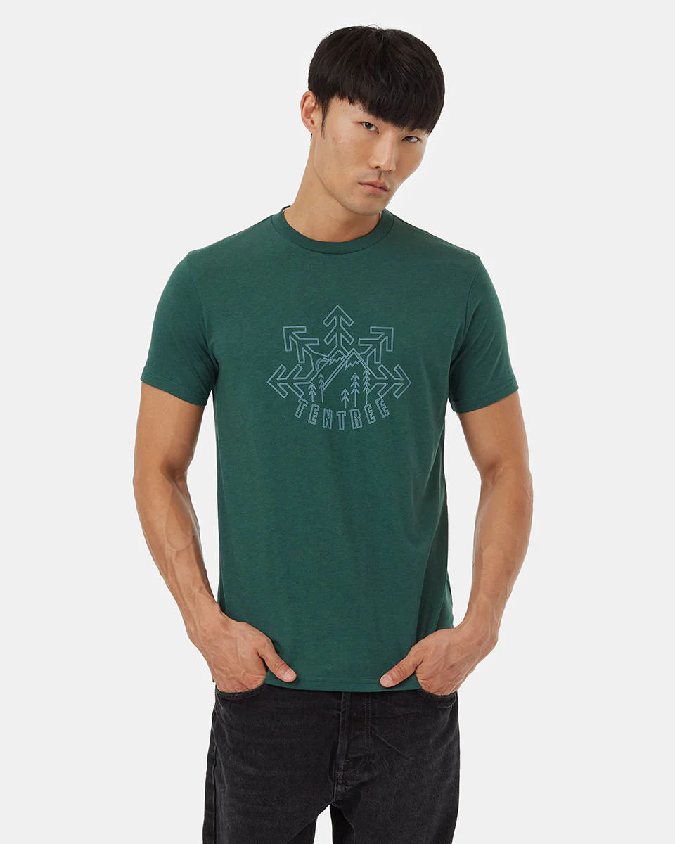 Tentree Winter Mountain T-Shirt - Image 2