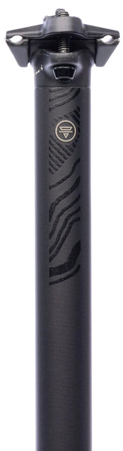 Teravail Stratum SE Seatpost - 27.2 x 400mm 18mm Offset Black