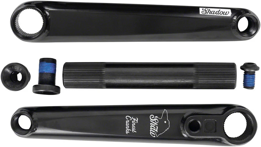 The Shadow Conspiracy Finest BMX Crankset - 175mm Black