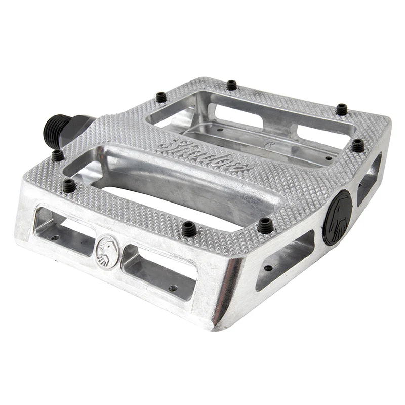 The shadow conspiracy Metal Pedal 9/16` Loose Ball Silver Extra Pins Alloy 105x100mm