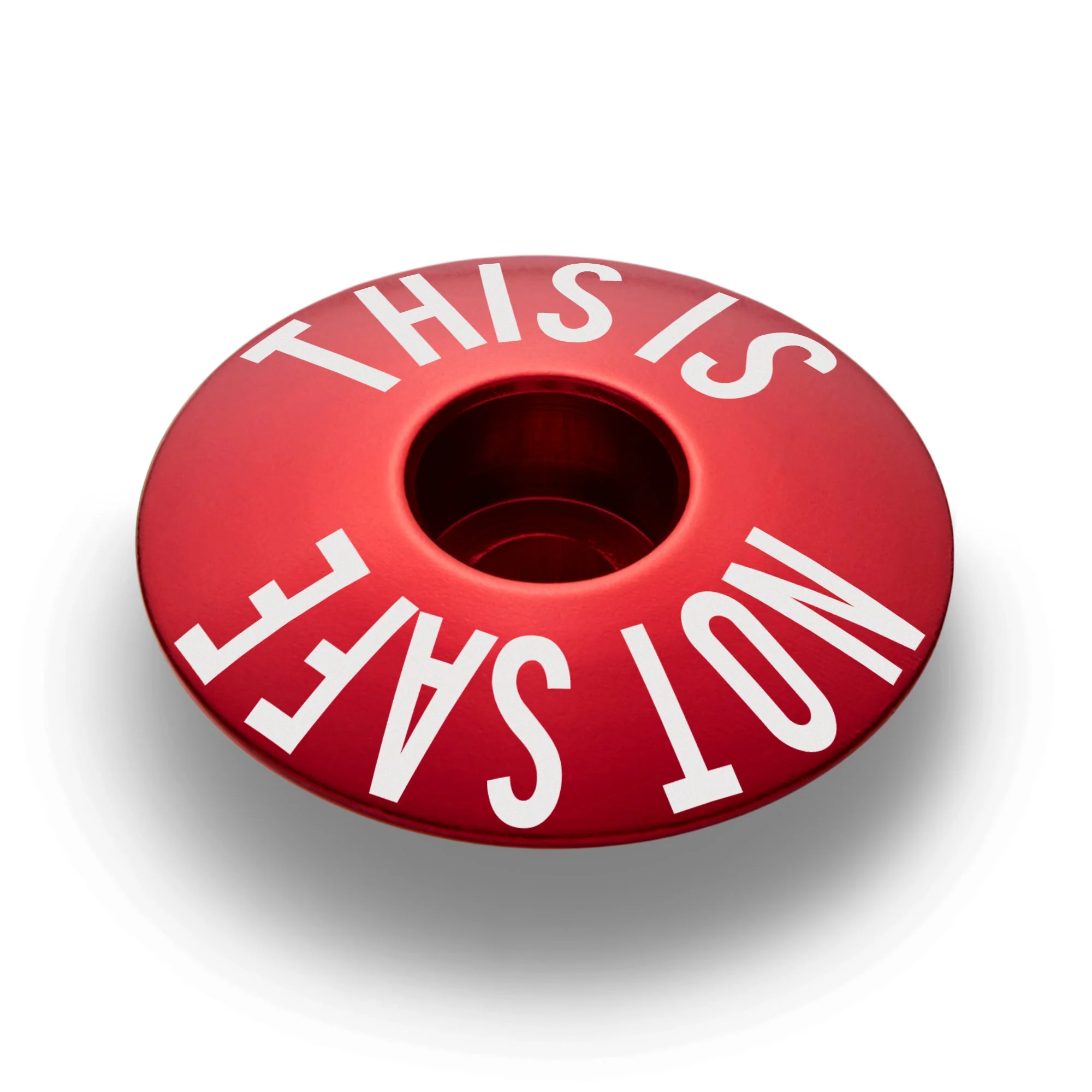 This Is Not Safe Bicycle Headset Cap - Image 13