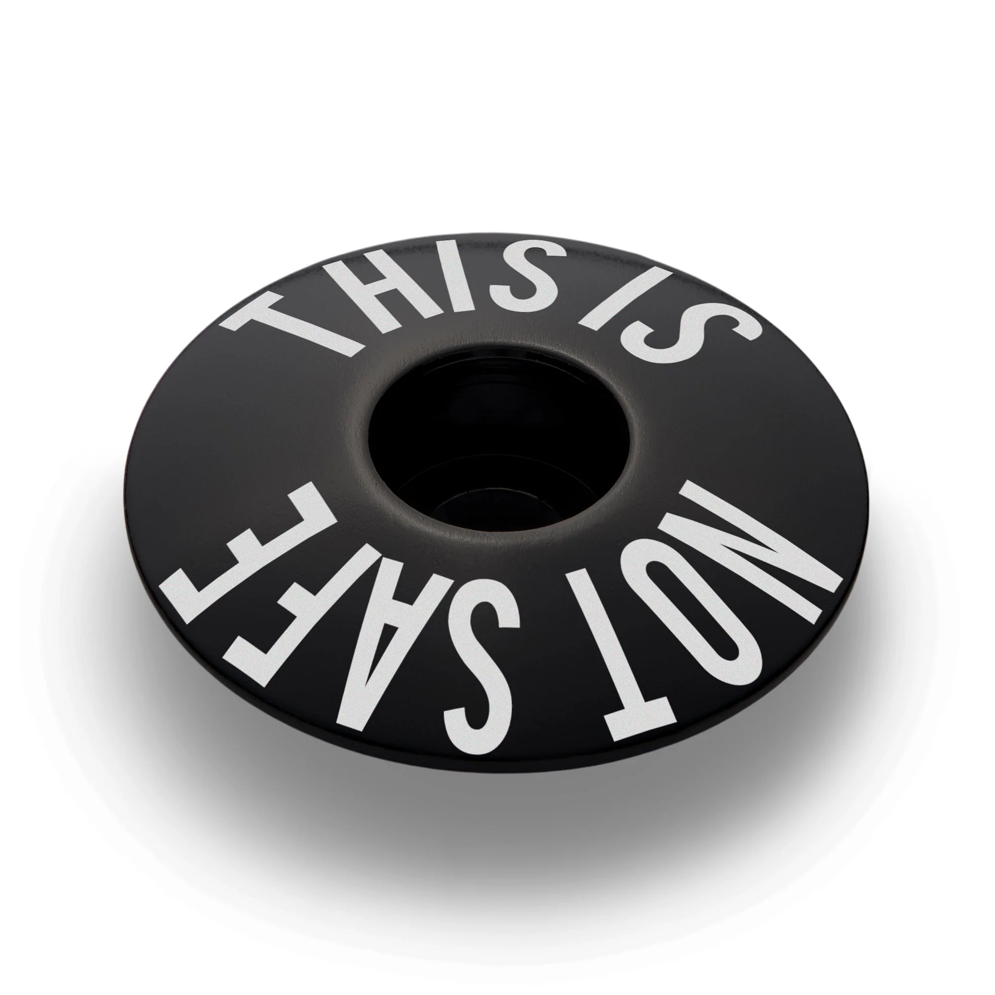 This Is Not Safe Bicycle Headset Cap - Image 4
