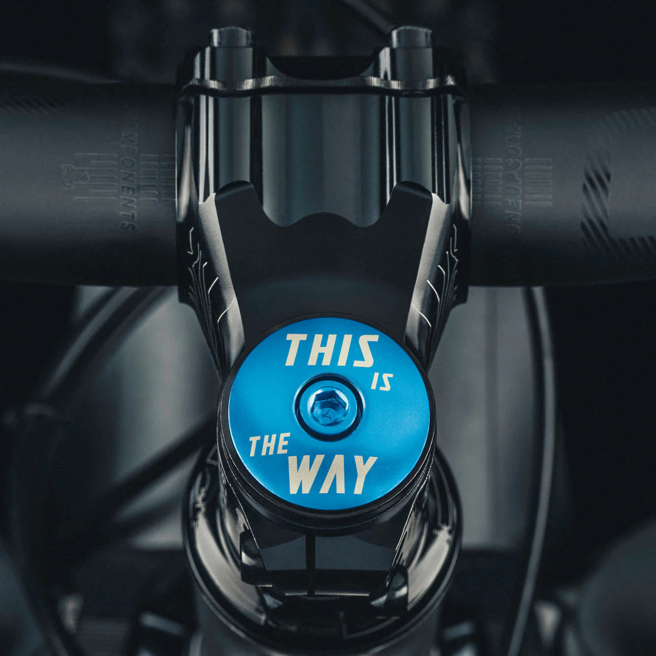 This Is The Way Bicycle Headset Cap - Image 2