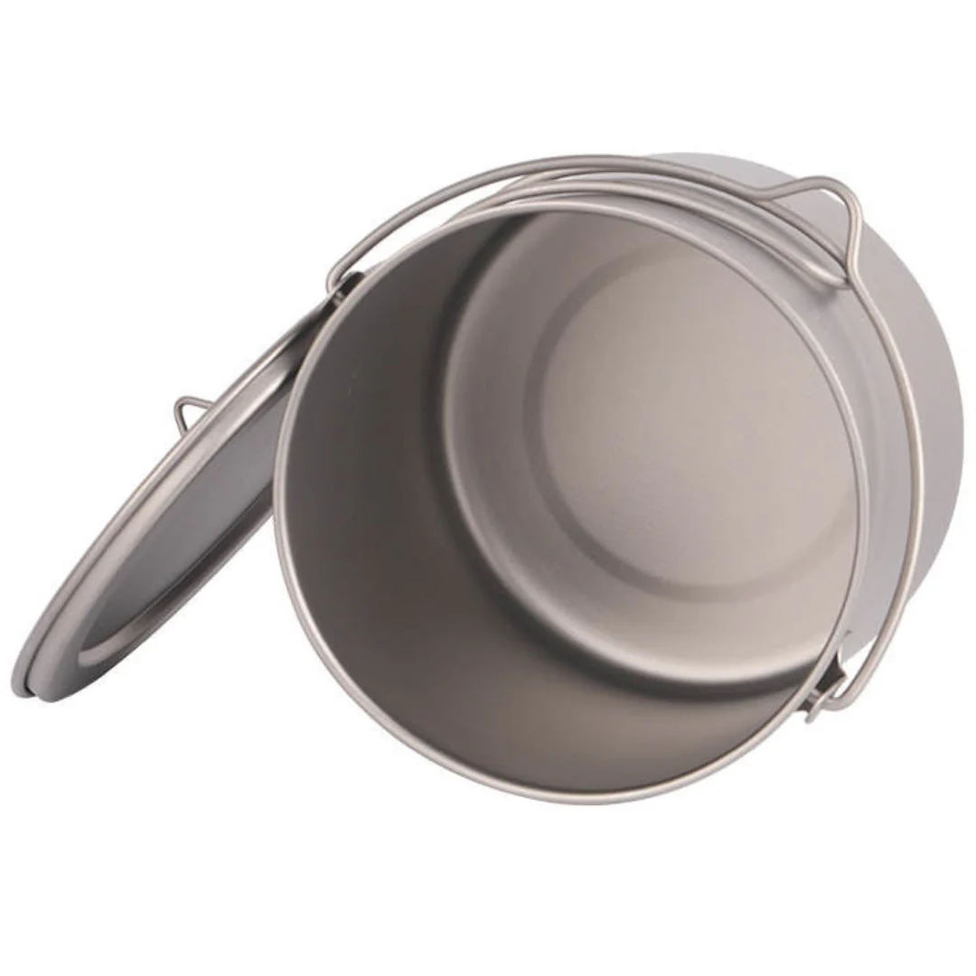 Titanium Cooking Pot - 1100 ml - Image 6