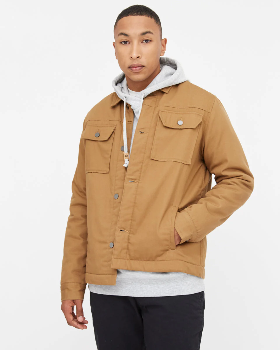 Treeline Canvas Unisex Jacket - Image 4