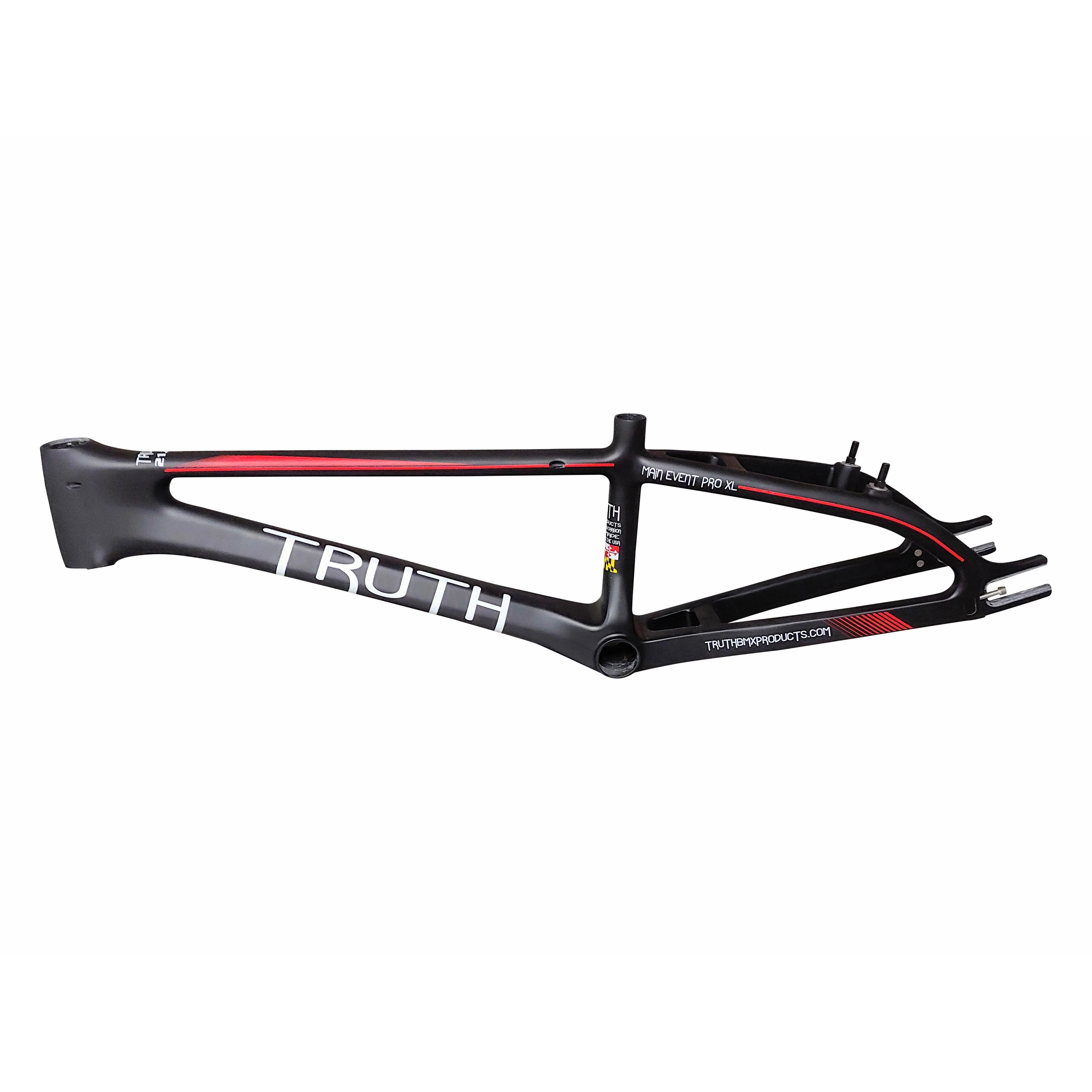 TRUTH BMX | 20" MAIN EVENT CARBON BMX RACE FRAME - Image 2