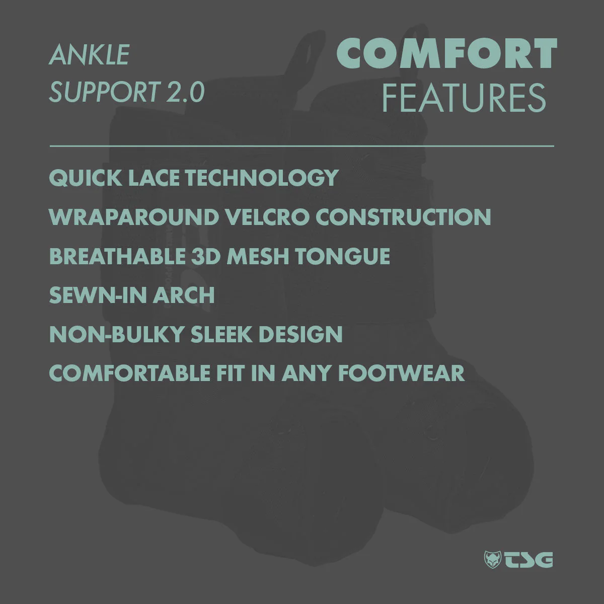 TSG - Ankle Support 2.0 - Black - Image 7
