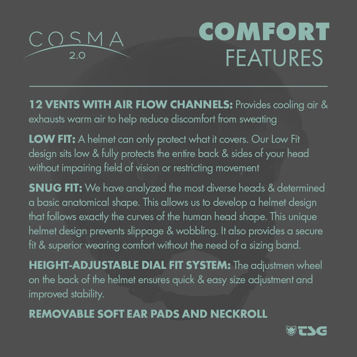 TSG - Women's Ski/Snowboard Helmet - Cosma 2.0 - Image 7