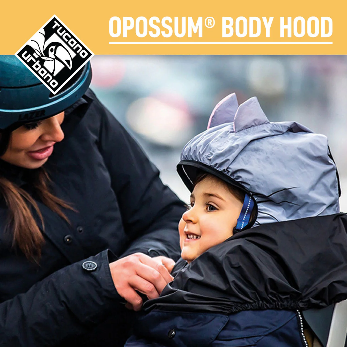 Tucano Urbano - Rainproof Cape - OPOSSUM® BODY HOOD ONLY - Image 9