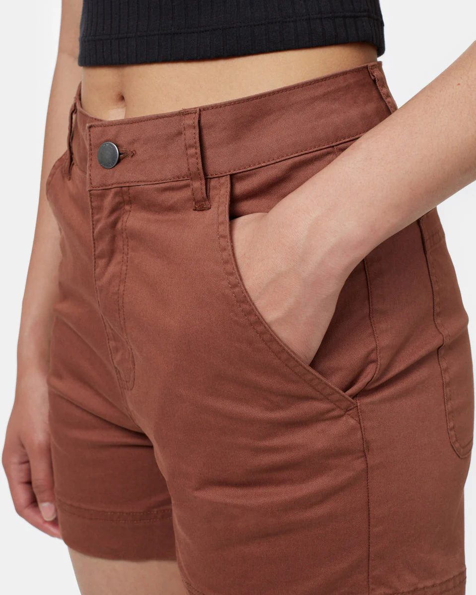 Twill High Waist Short - Image 5