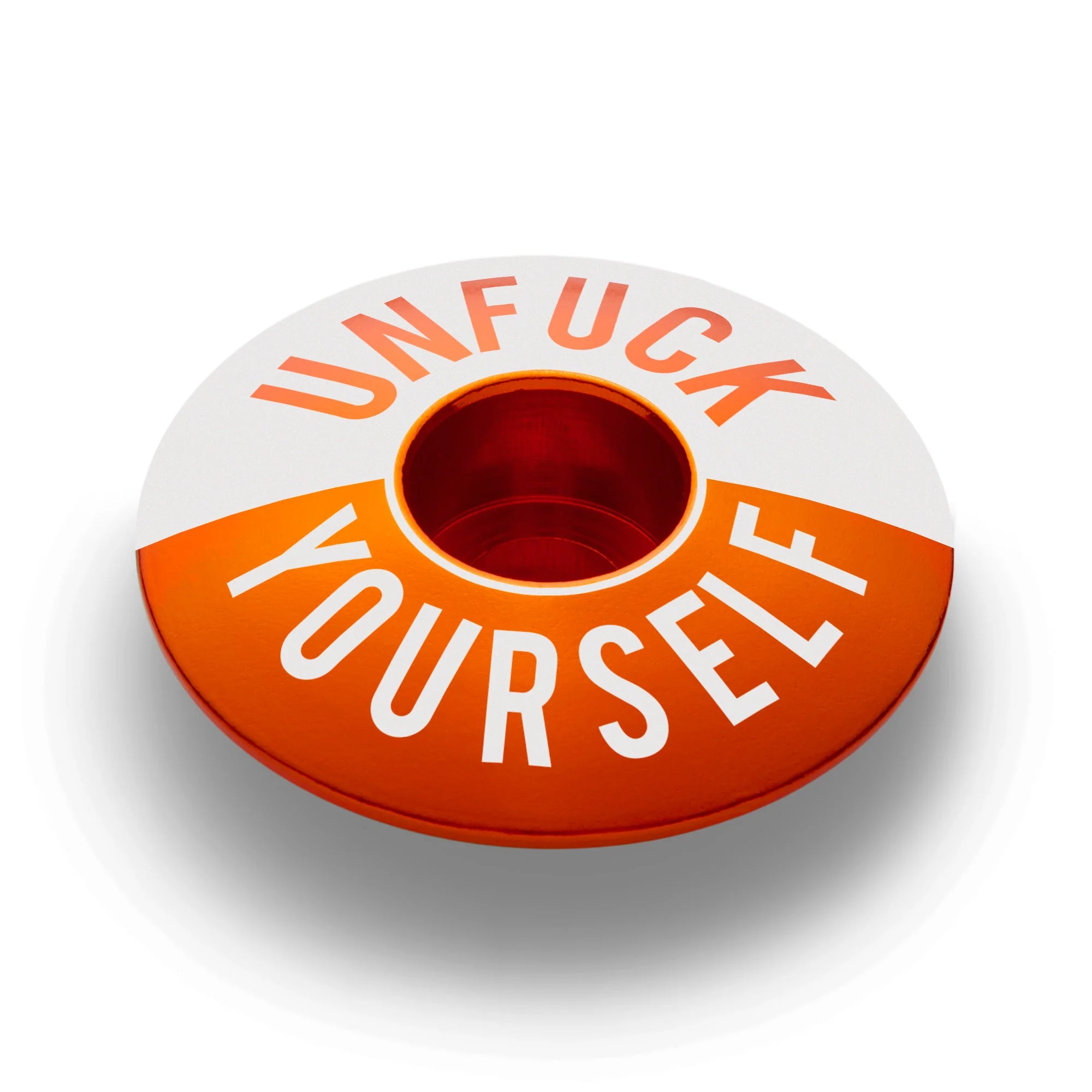 Unfuck Yourself Bicycle Headset Cap - Image 10