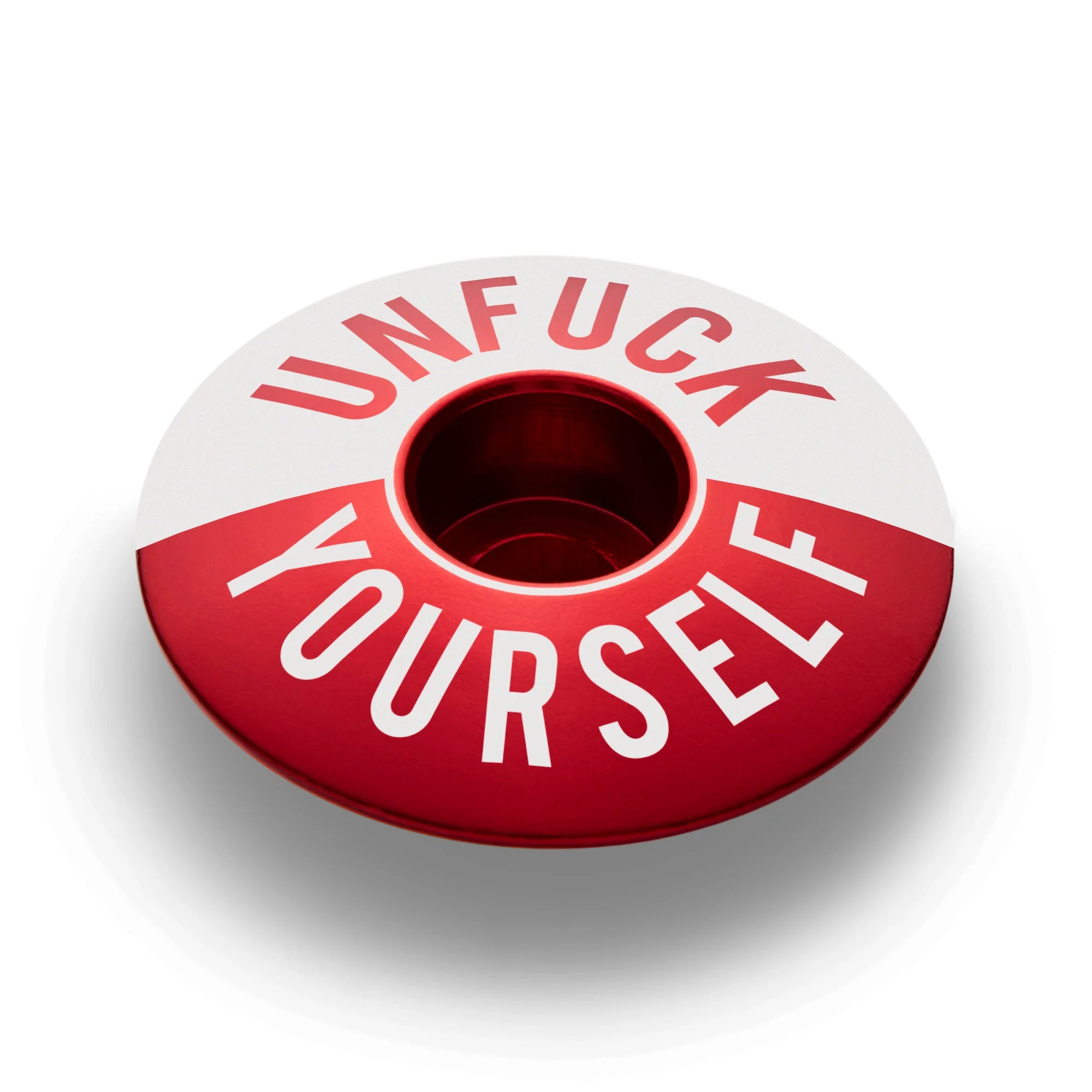 Unfuck Yourself Bicycle Headset Cap - Image 13