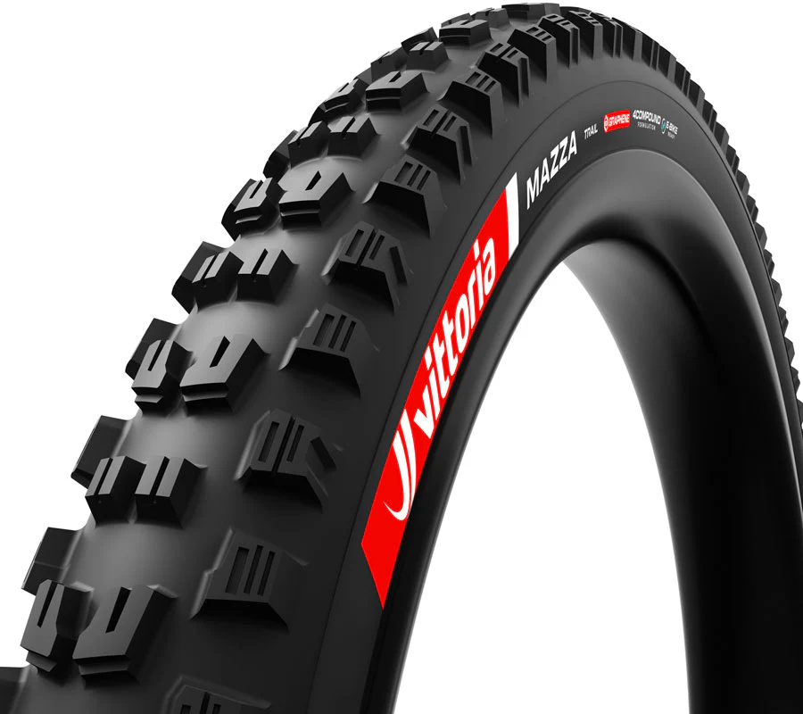 Vittoria Mazza Trail Tire - 29 x 2.4 Tubeless Folding BLK 4C Graphene Trail G2.0 E-Bike