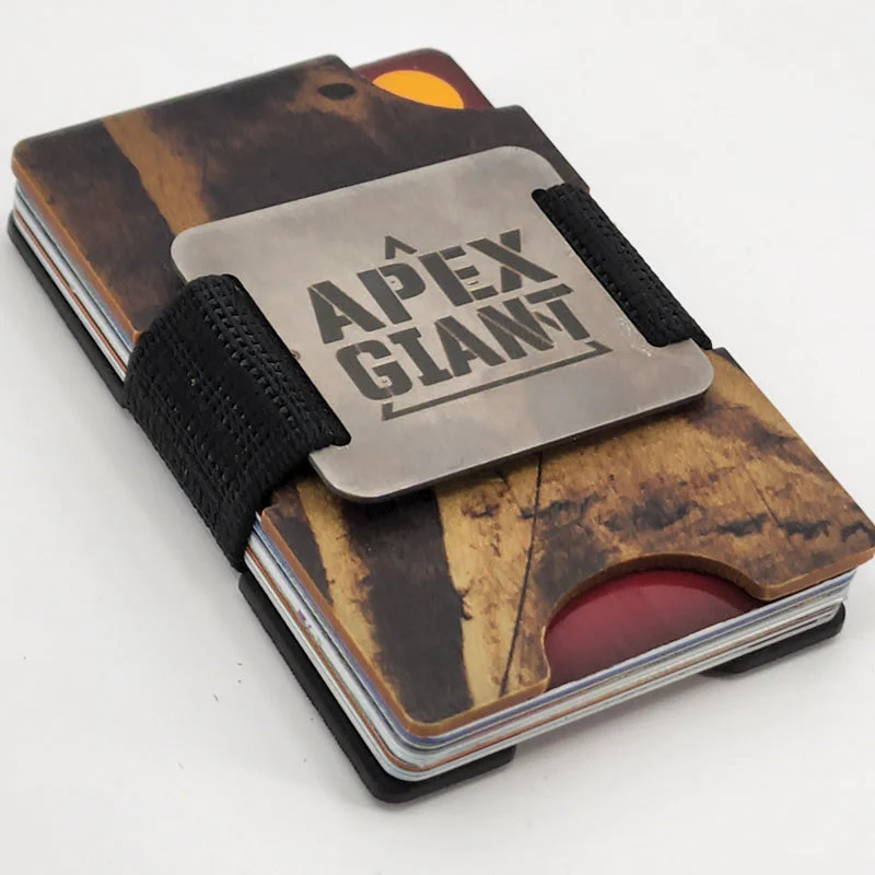 Wallet - Wood Pattern 5 - APEX GIANT - Image 7