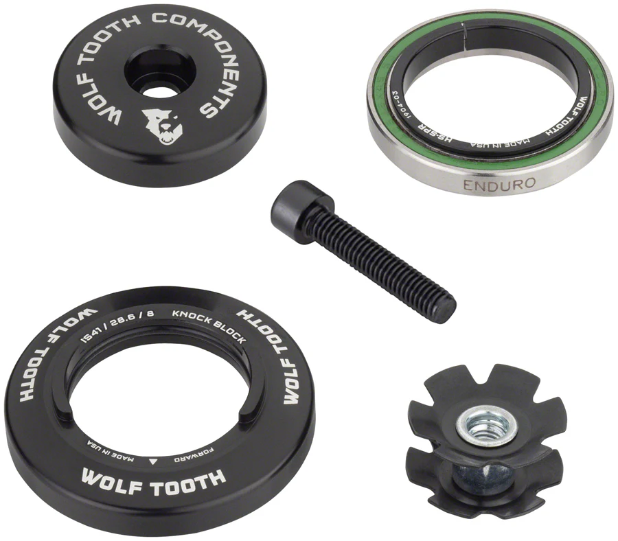 Wolf Tooth Headset Upper Knock Block - 28.6 8mm Black - Image 2
