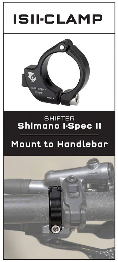 Wolf Tooth ShiftMount Clamp for I-spec II Shifters - 22.2mm - Image 2